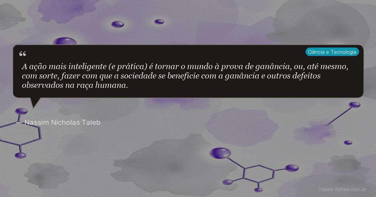 Frase de Nassim Nicholas Taleb