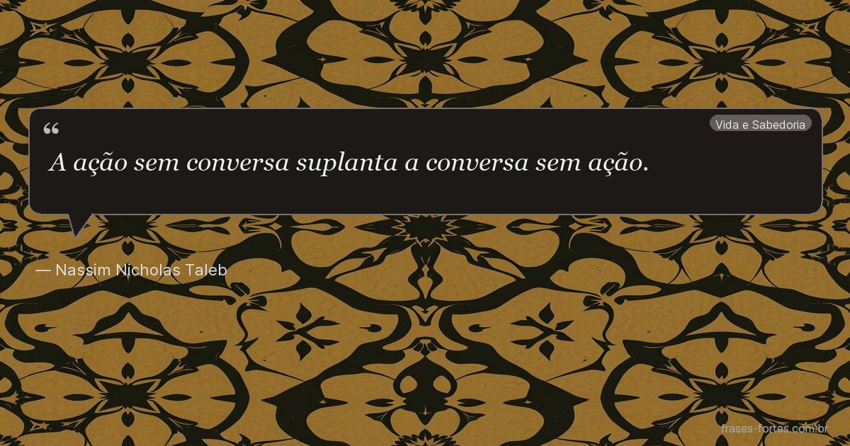 Frase de Nassim Nicholas Taleb