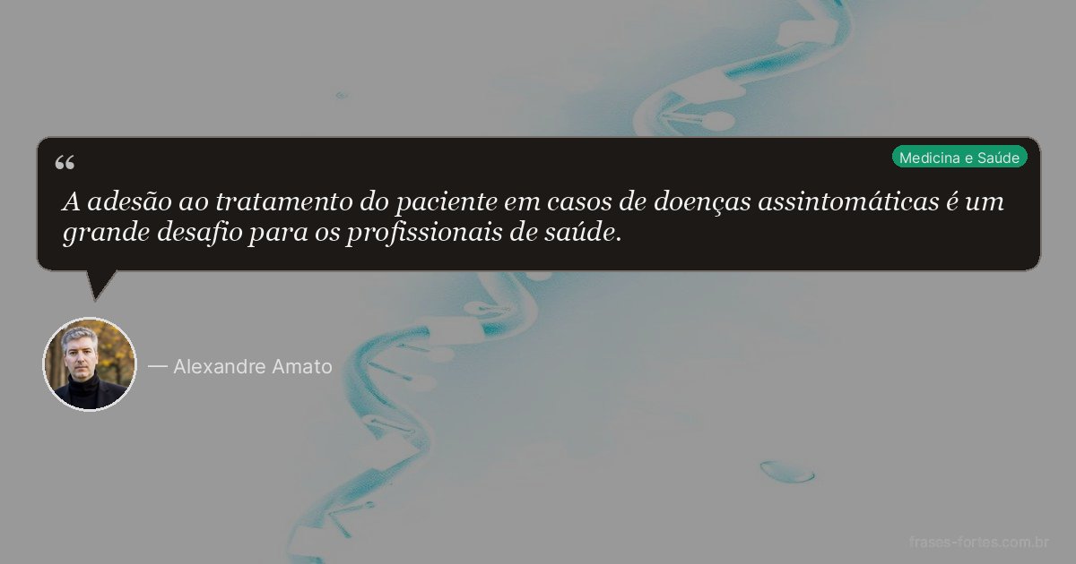 Frase de Alexandre Amato