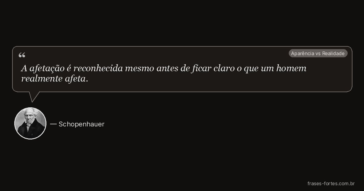 Frase de Schopenhauer