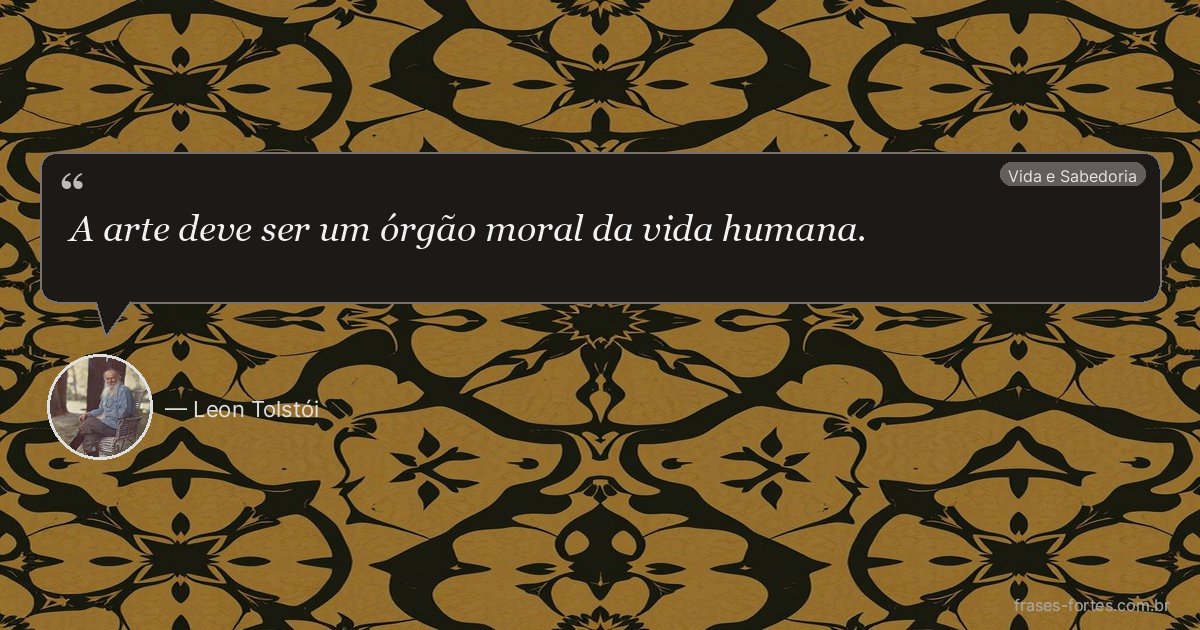 Frase de Leon Tolstói