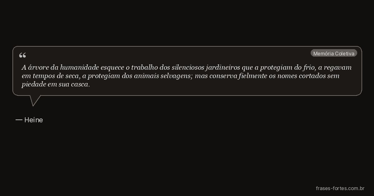 Frase de Heine