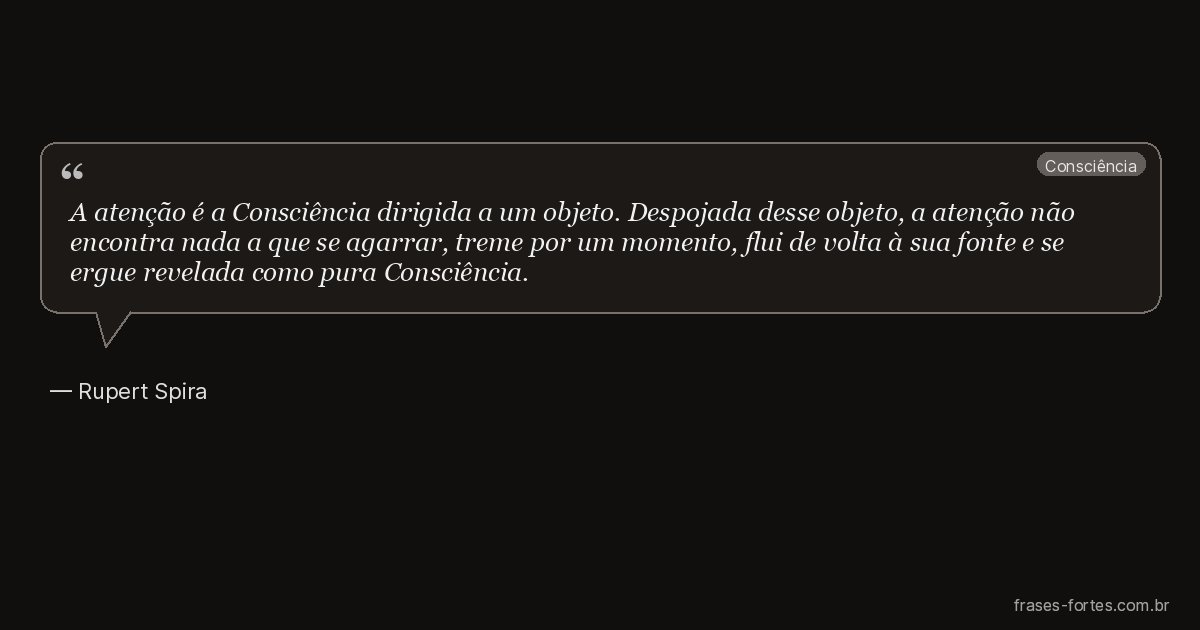 Frase de Rupert Spira