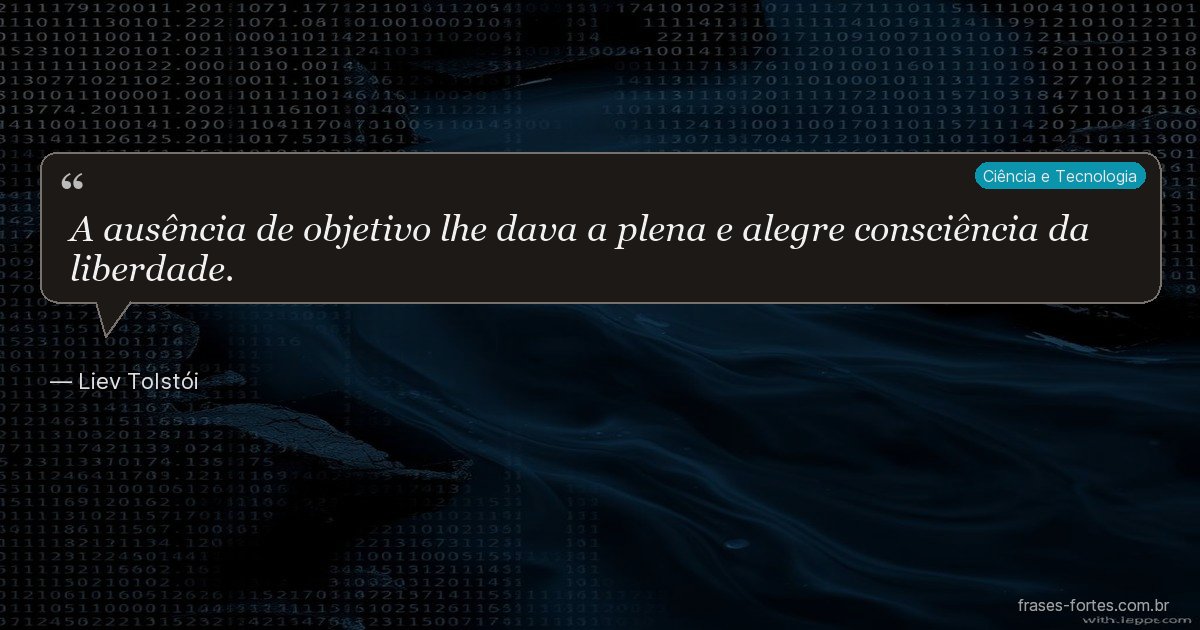 Frase de Liev Tolstói