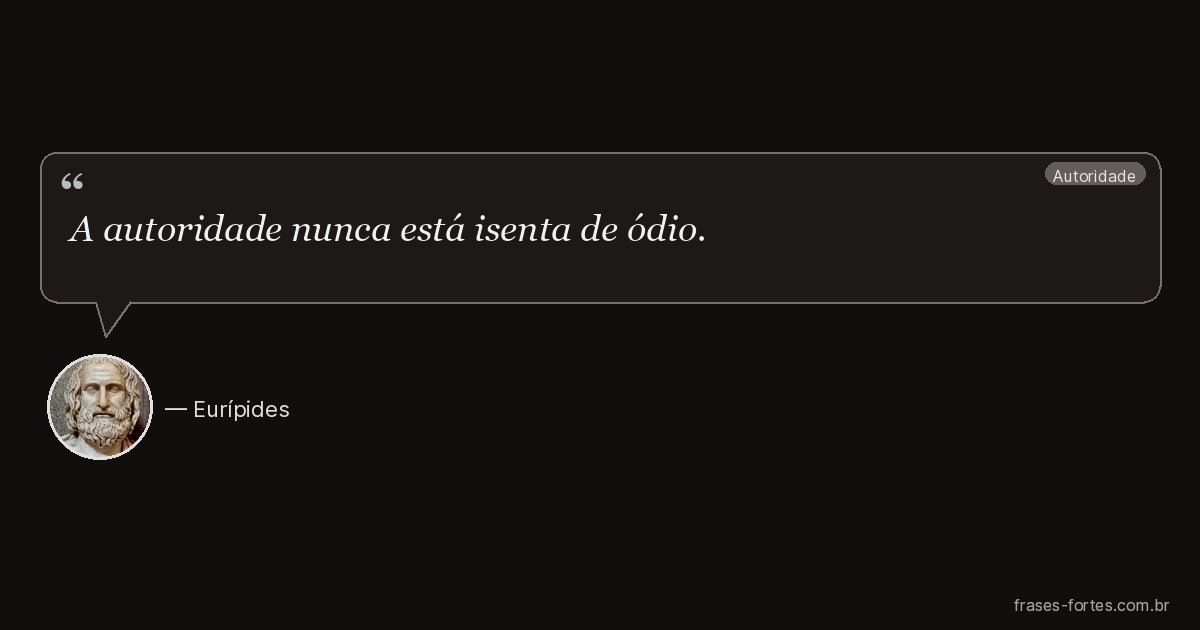 Frase de Eurípides