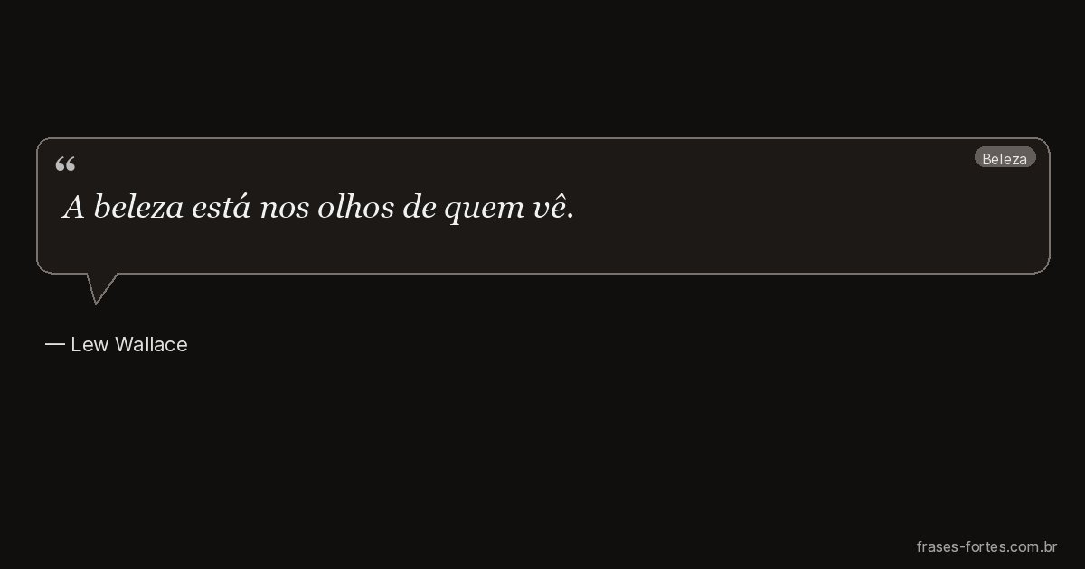 Frase de Lew Wallace