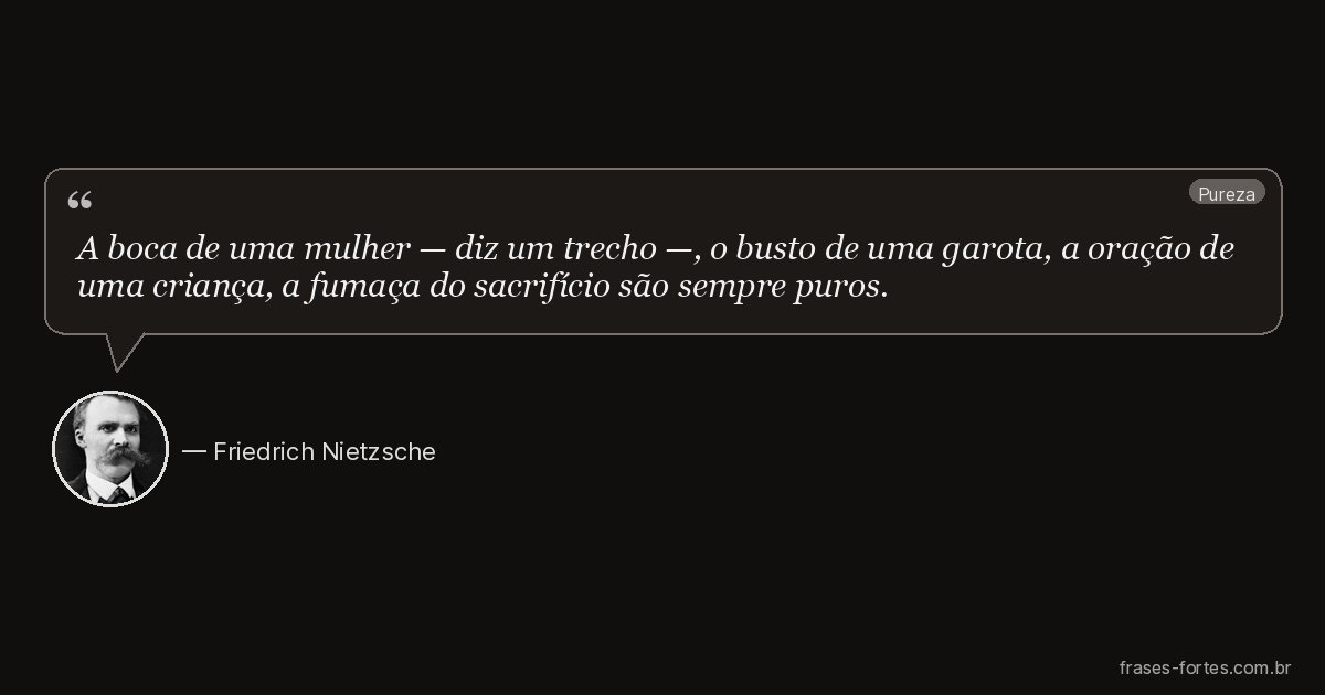 Frase de Friedrich Nietzsche