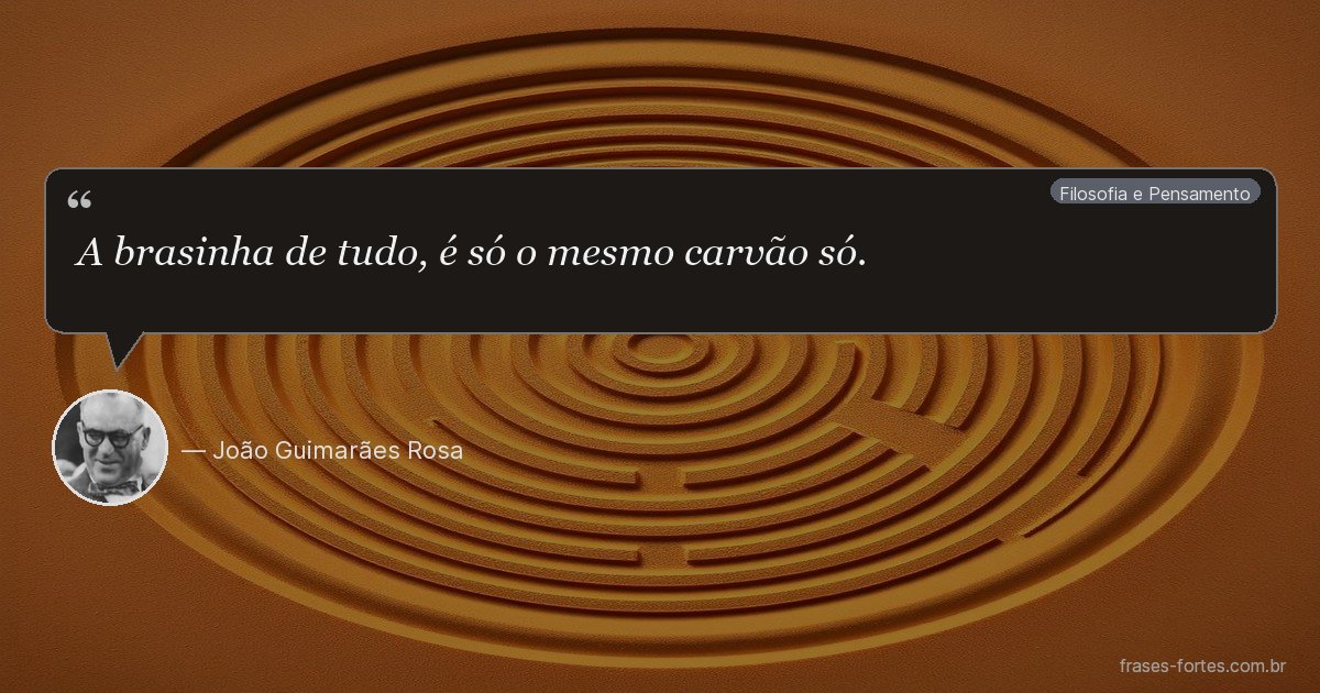Frase de João Guimarães Rosa