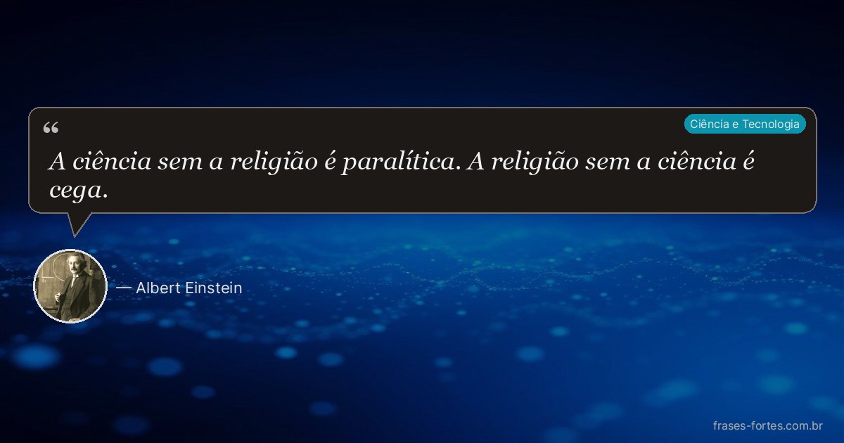 Frase de Albert Einstein