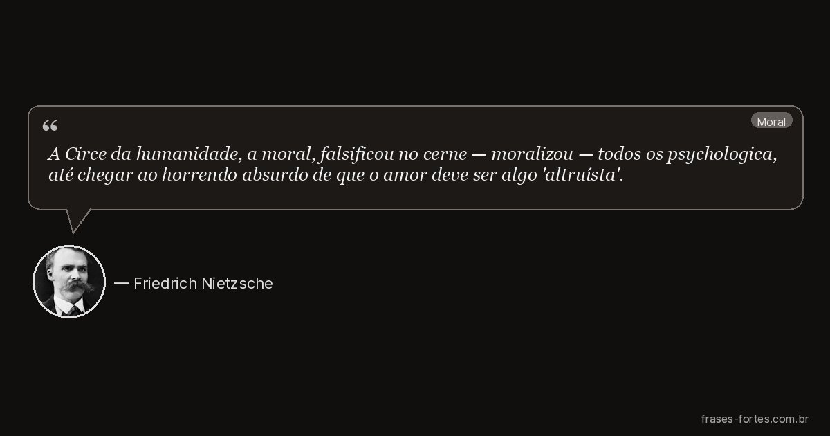 Frase de Friedrich Nietzsche