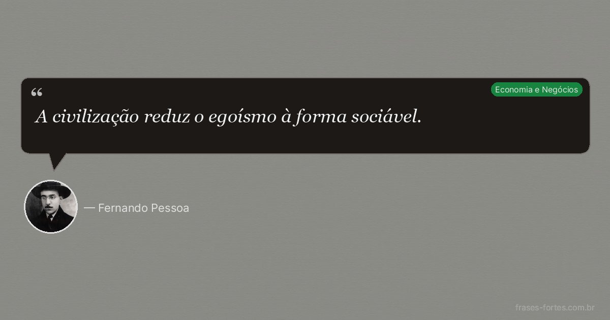 Frase de Fernando Pessoa