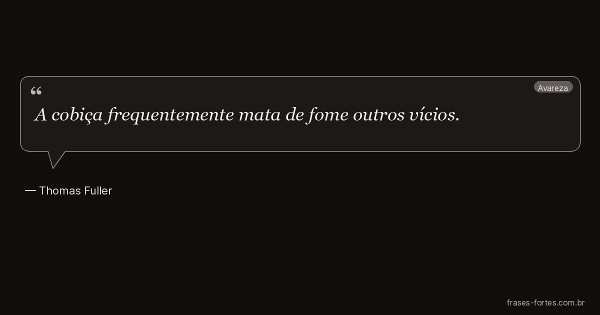 Frase de Thomas Fuller