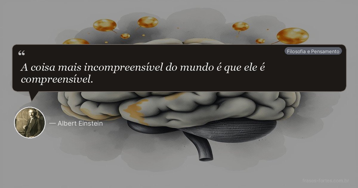 Frase de Albert Einstein