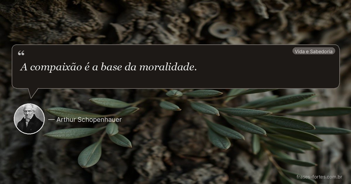 Frase de Arthur Schopenhauer