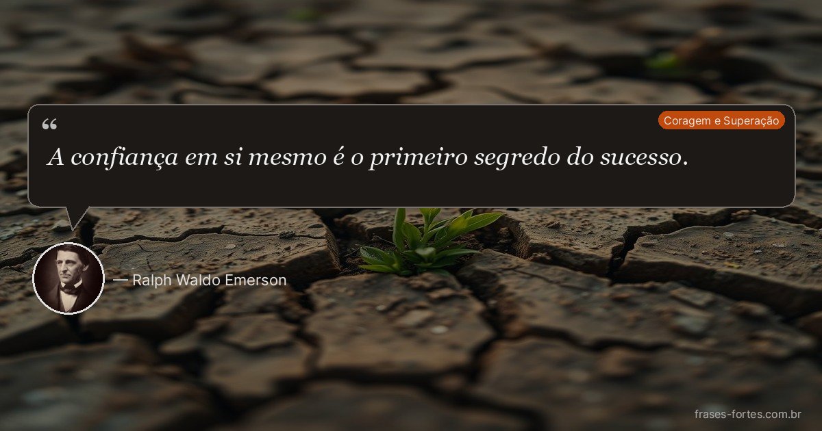 Frase de Ralph Waldo Emerson