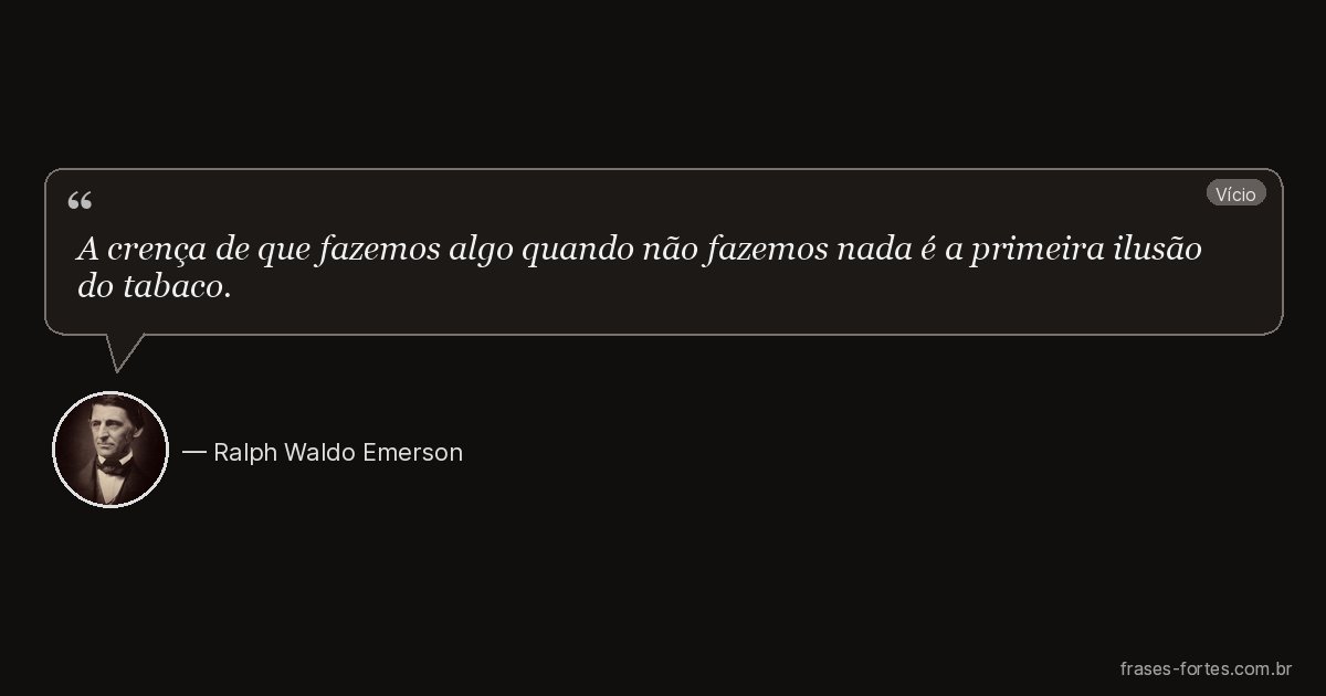 Frase de Ralph Waldo Emerson