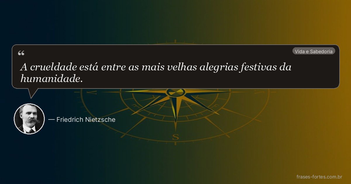 Frase de Friedrich Nietzsche