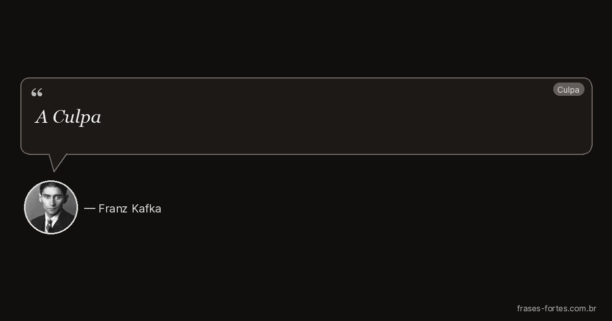 Frase de Franz Kafka