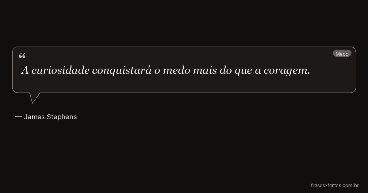 Frase de James Stephens