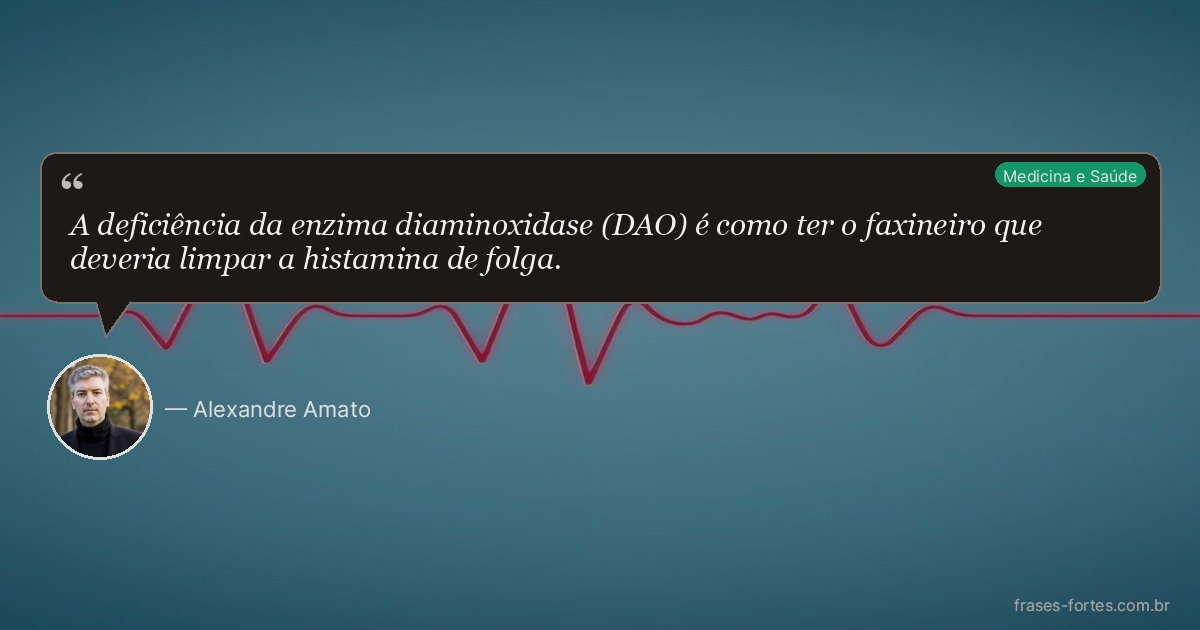 Frase de Alexandre Amato