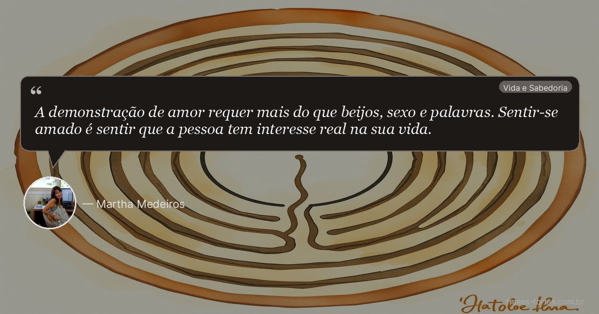 Frase de Martha Medeiros