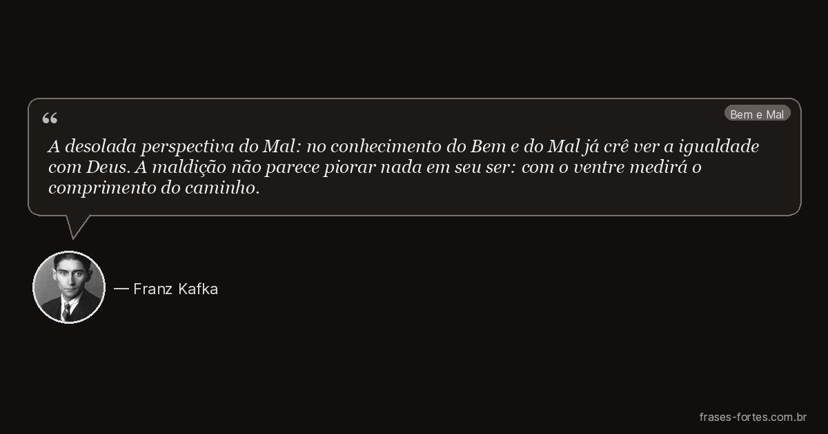 Frase de Franz Kafka