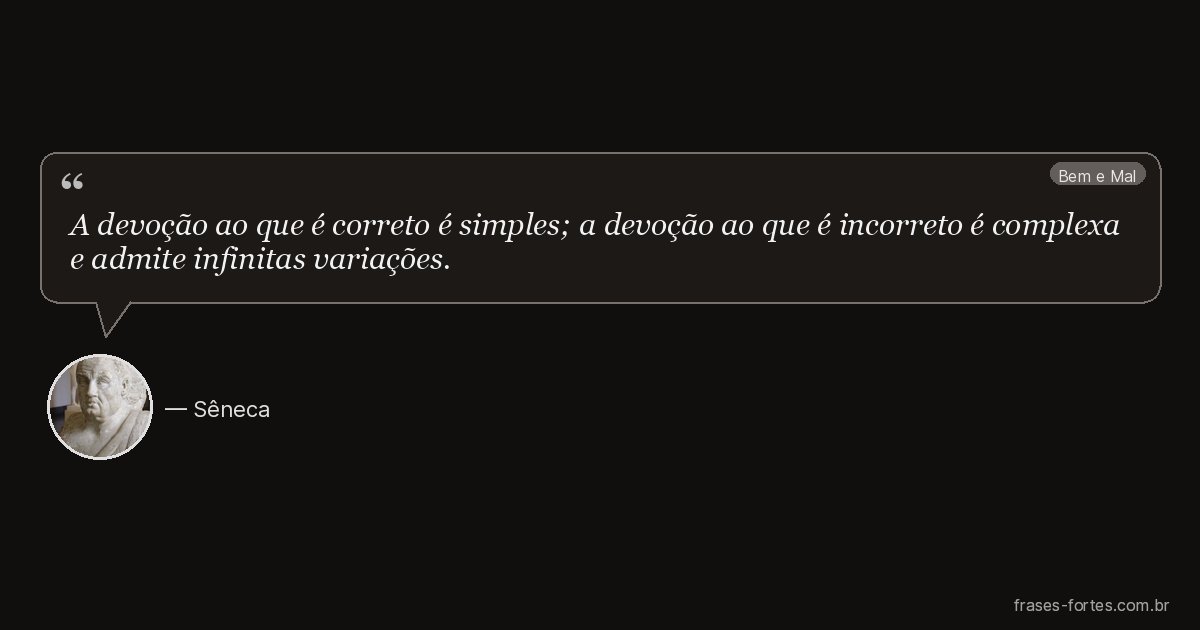 Frase de Sêneca