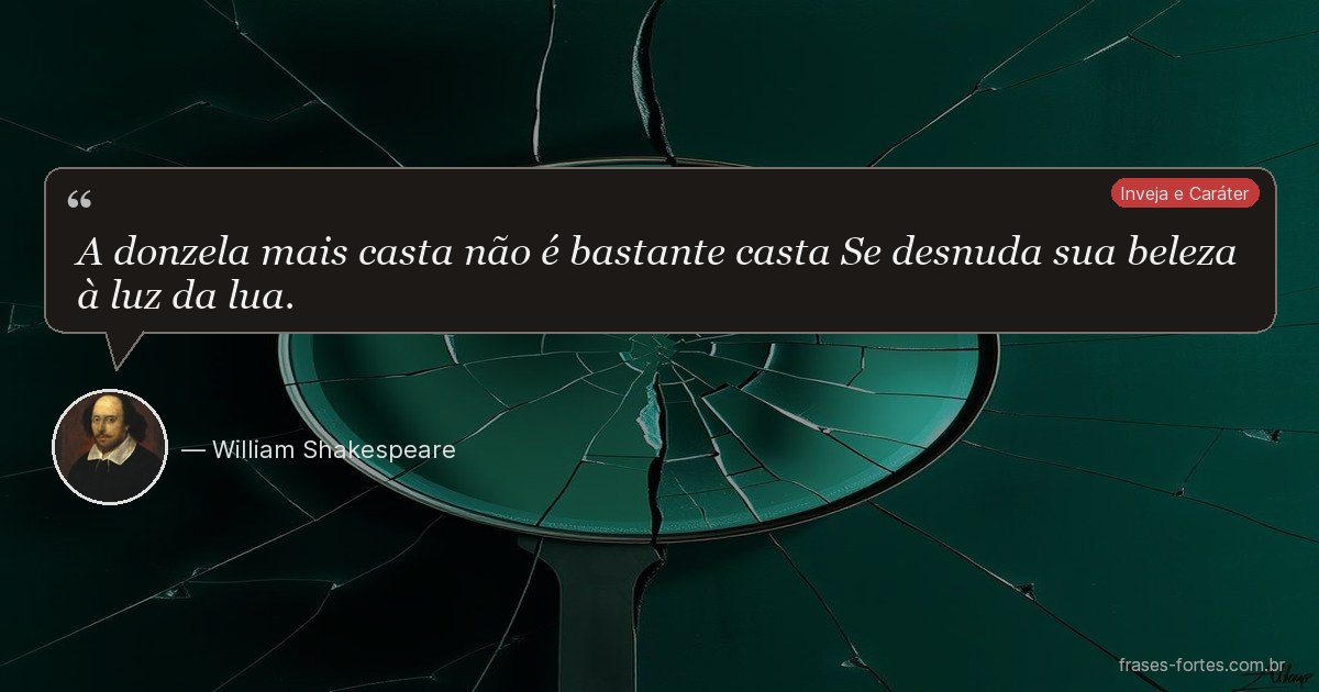 Frase de William Shakespeare