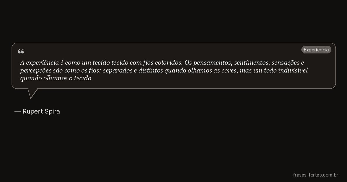 Frase de Rupert Spira