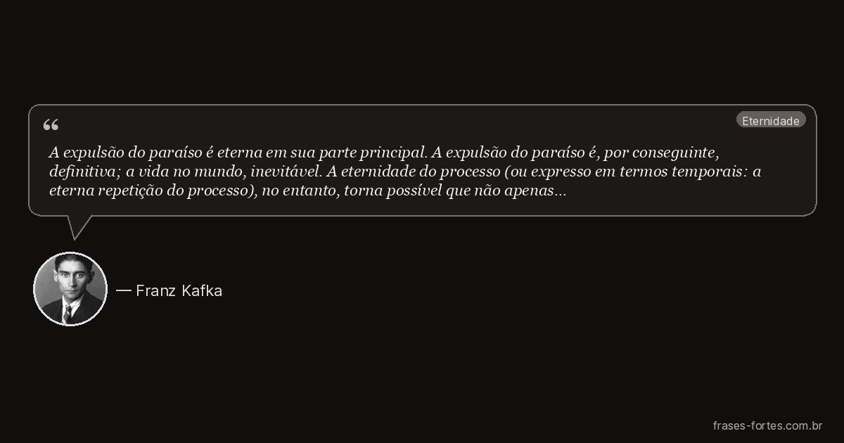 Frase de Franz Kafka