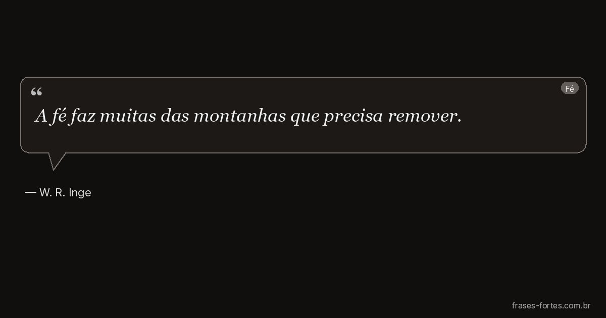 Frase de W. R. Inge