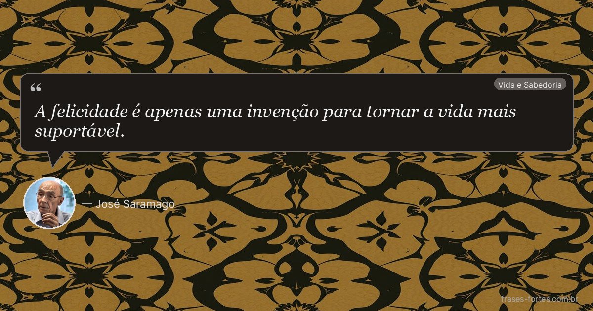 Frase de José Saramago