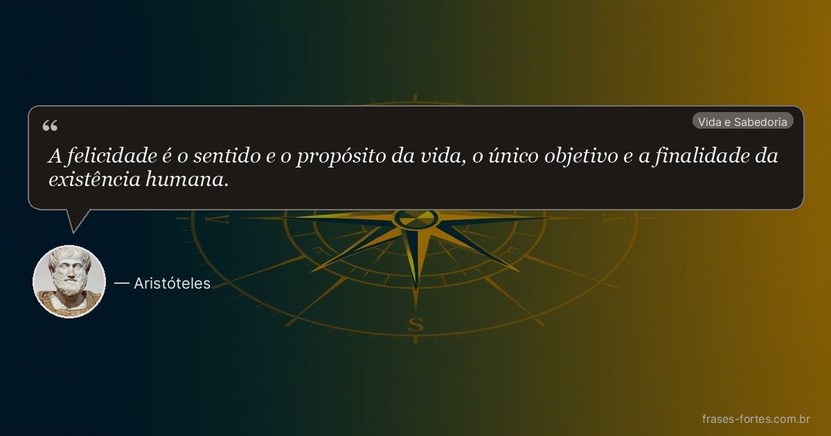 Frase de Aristóteles
