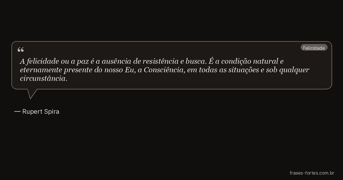 Frase de Rupert Spira