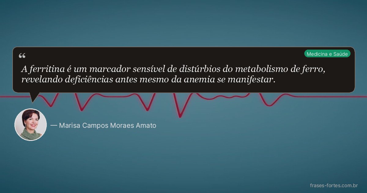 Frase de Marisa Campos Moraes Amato