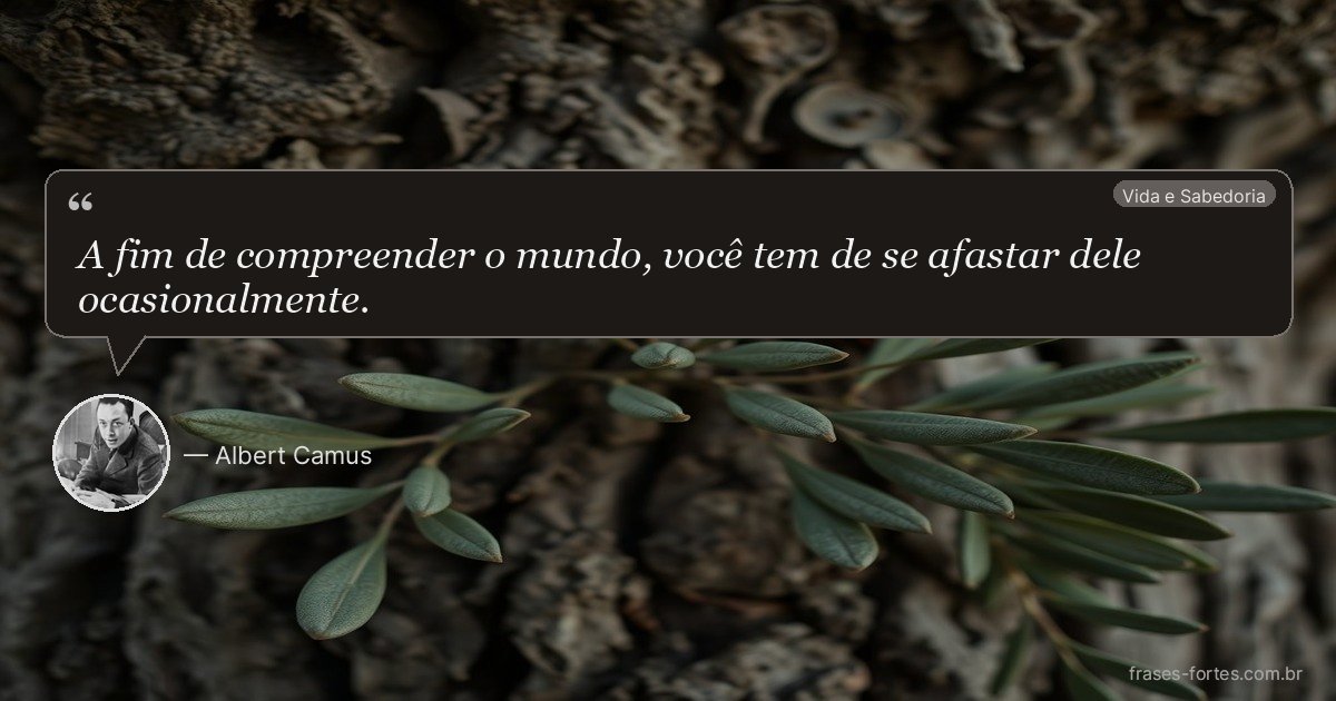 Frase de Albert Camus