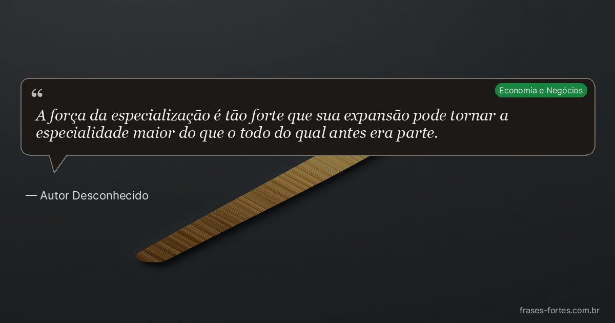 Frase de Autor Desconhecido