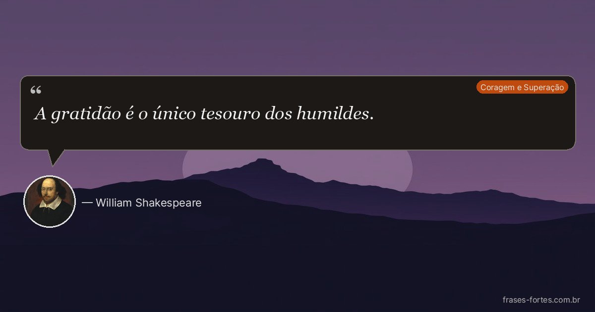 Frase de William Shakespeare