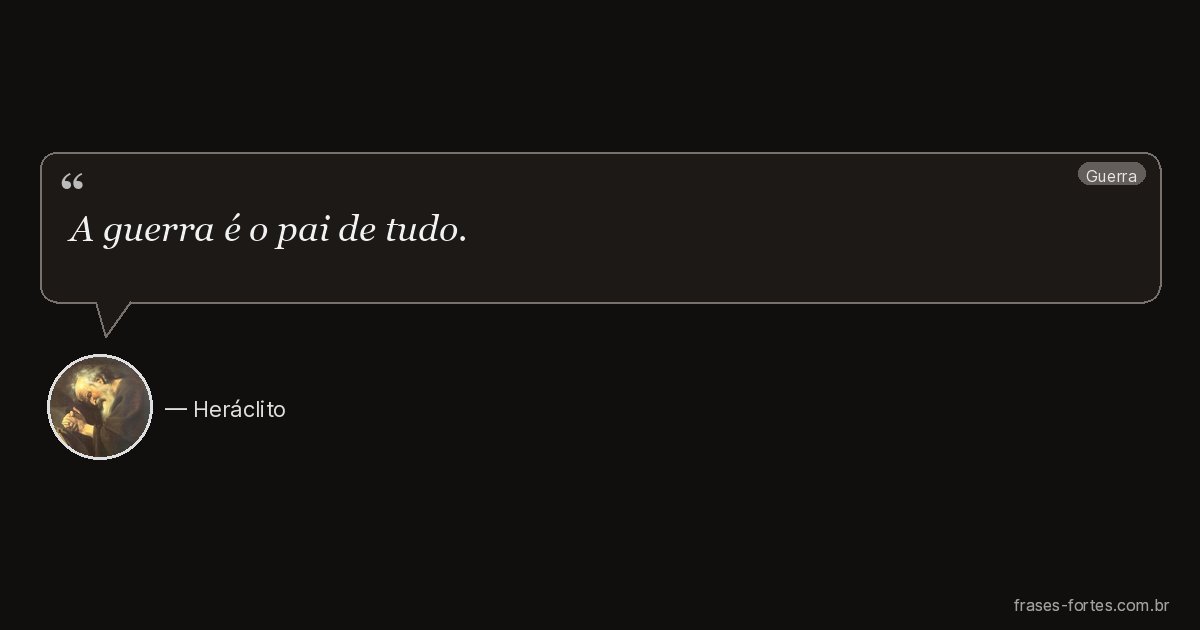 Frase de Heráclito