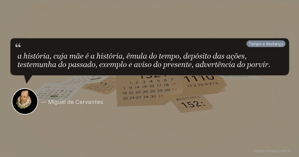 Frase de Miguel de Cervantes