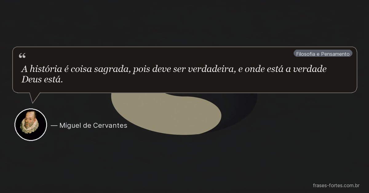 Frase de Miguel de Cervantes