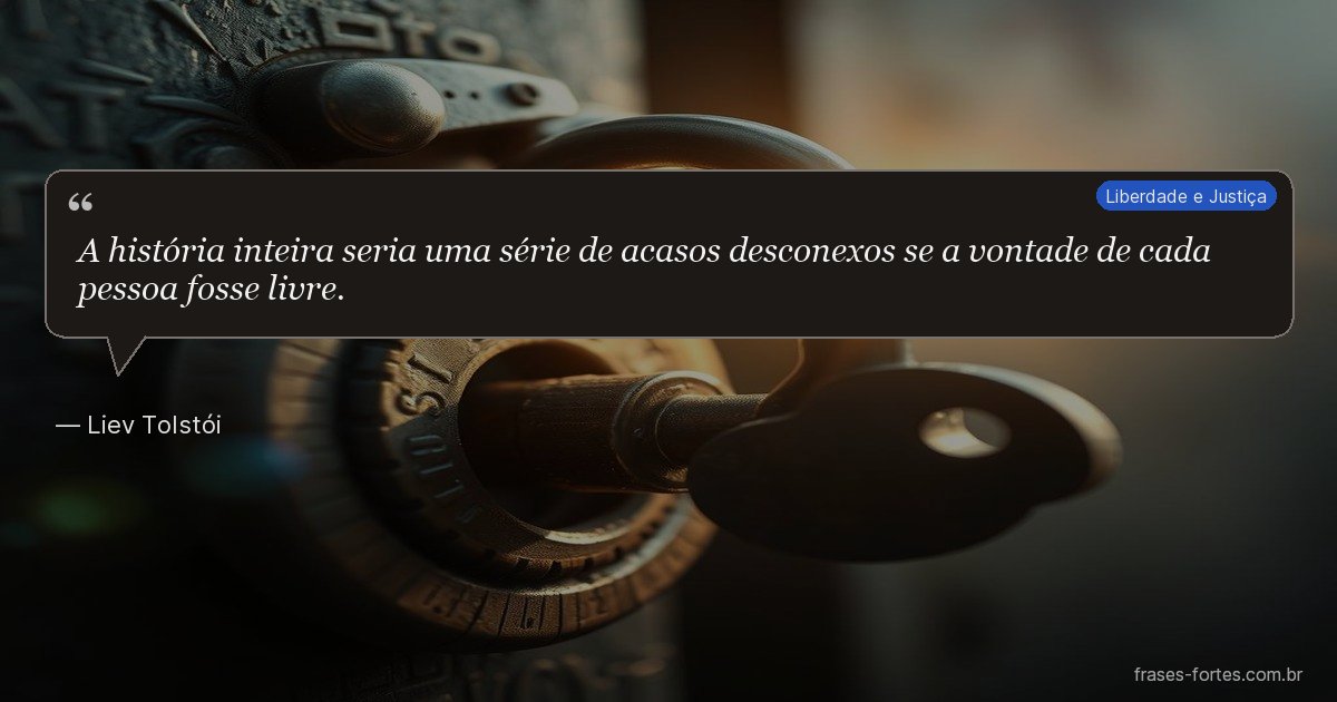 Frase de Liev Tolstói