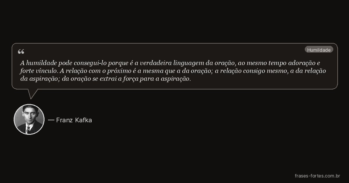 Frase de Franz Kafka