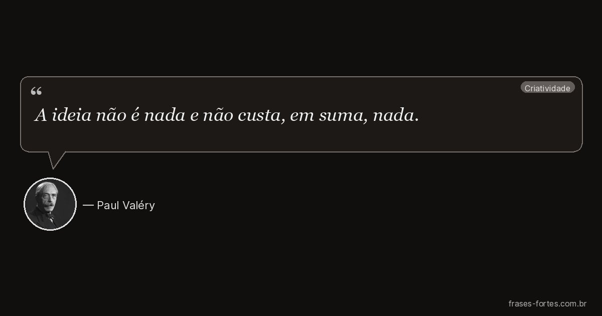 Frase de Paul Valéry