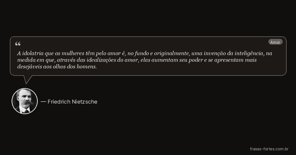 Frase de Friedrich Nietzsche