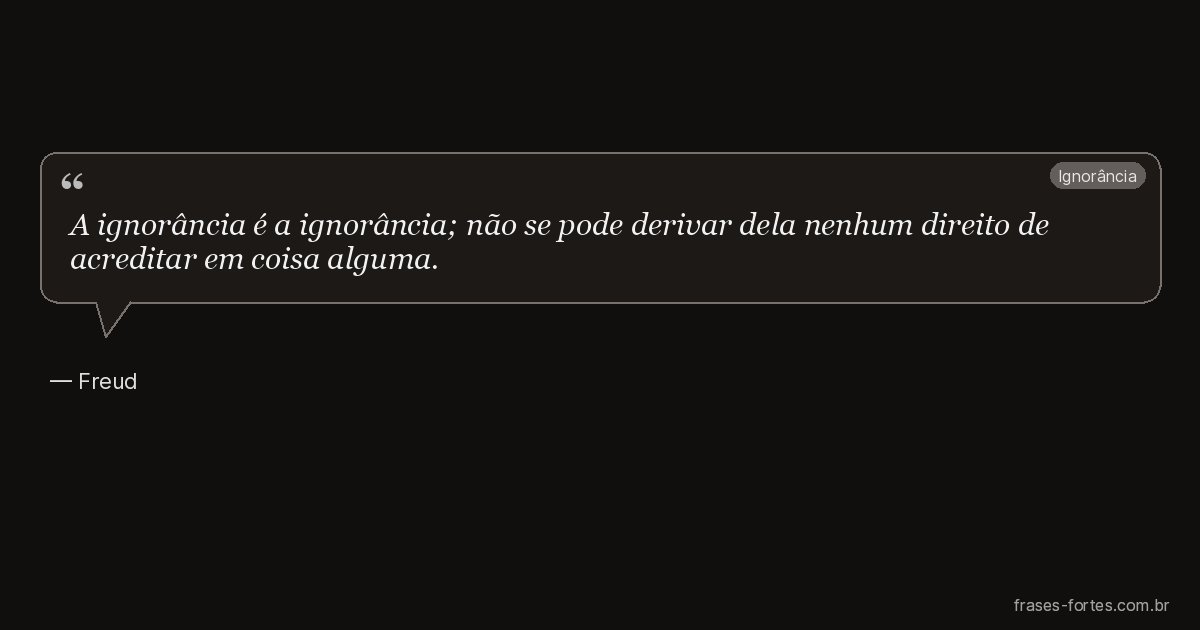 Frase de Freud