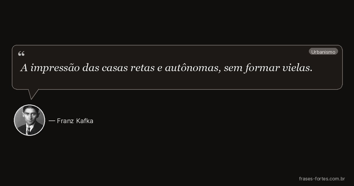 Frase de Franz Kafka