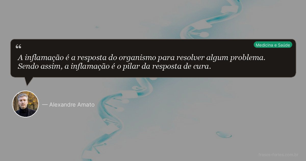 Frase de Alexandre Amato