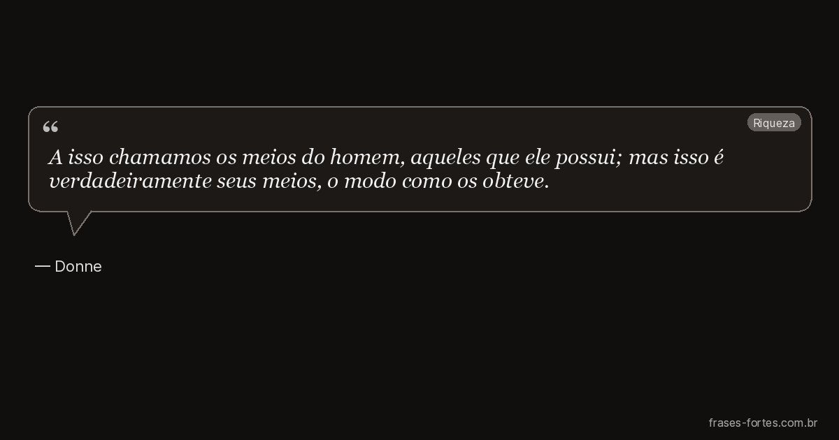 Frase de Donne