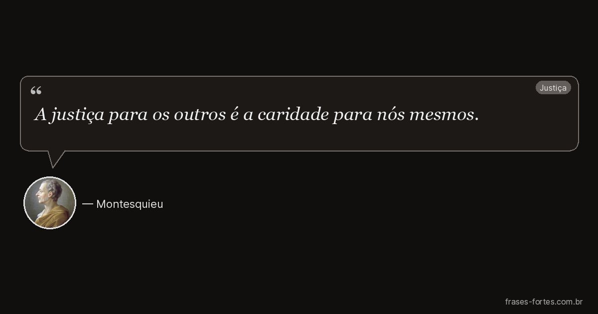 Frase de Montesquieu